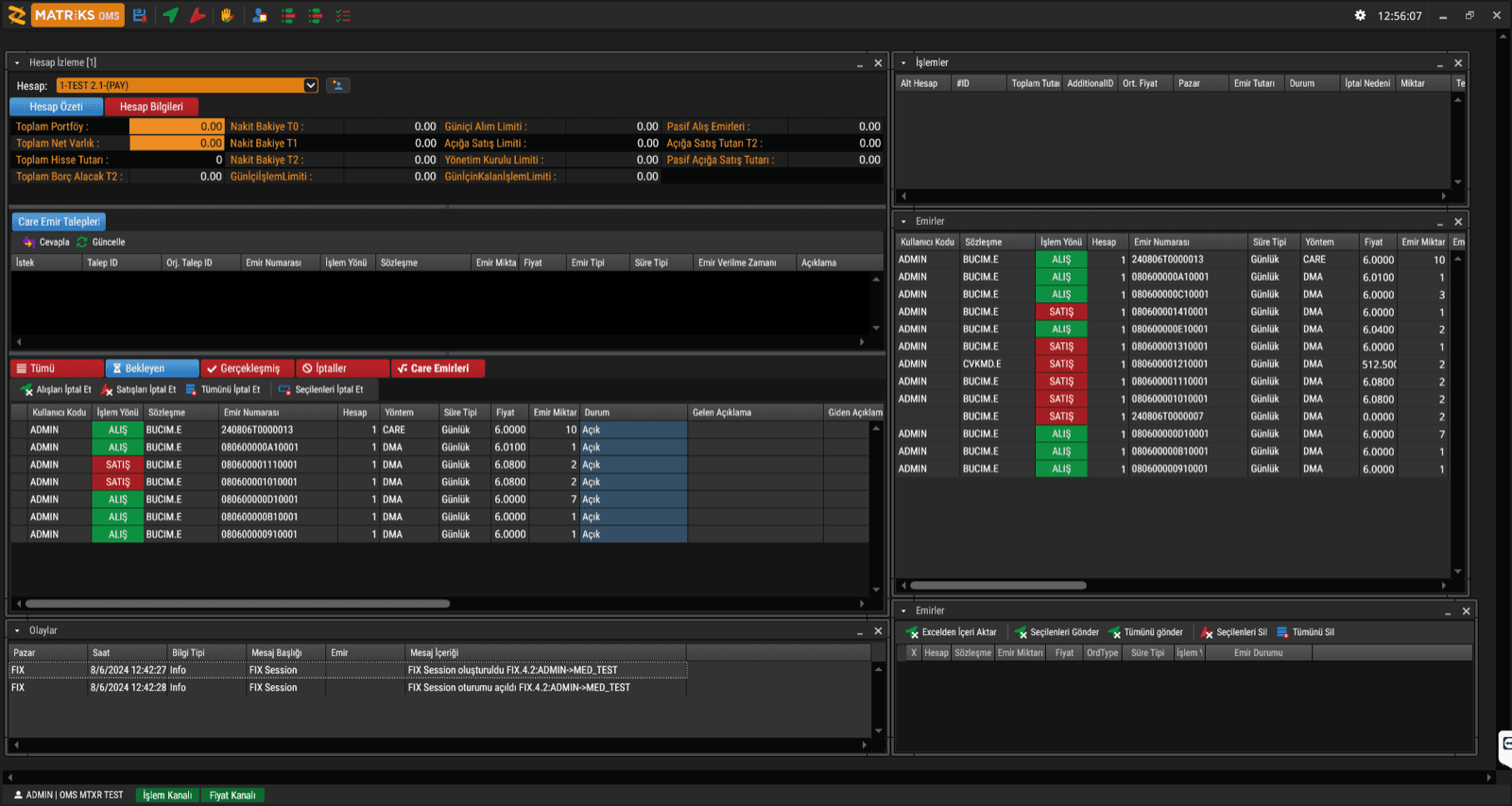 OMS Neo workspace: modular dock, role-aware defaults, inline risk validation